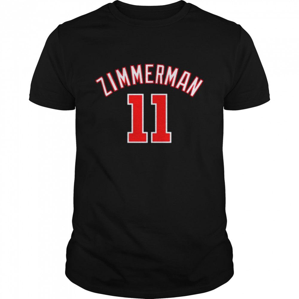 Washington Nationals Zimmerman 11 shirt