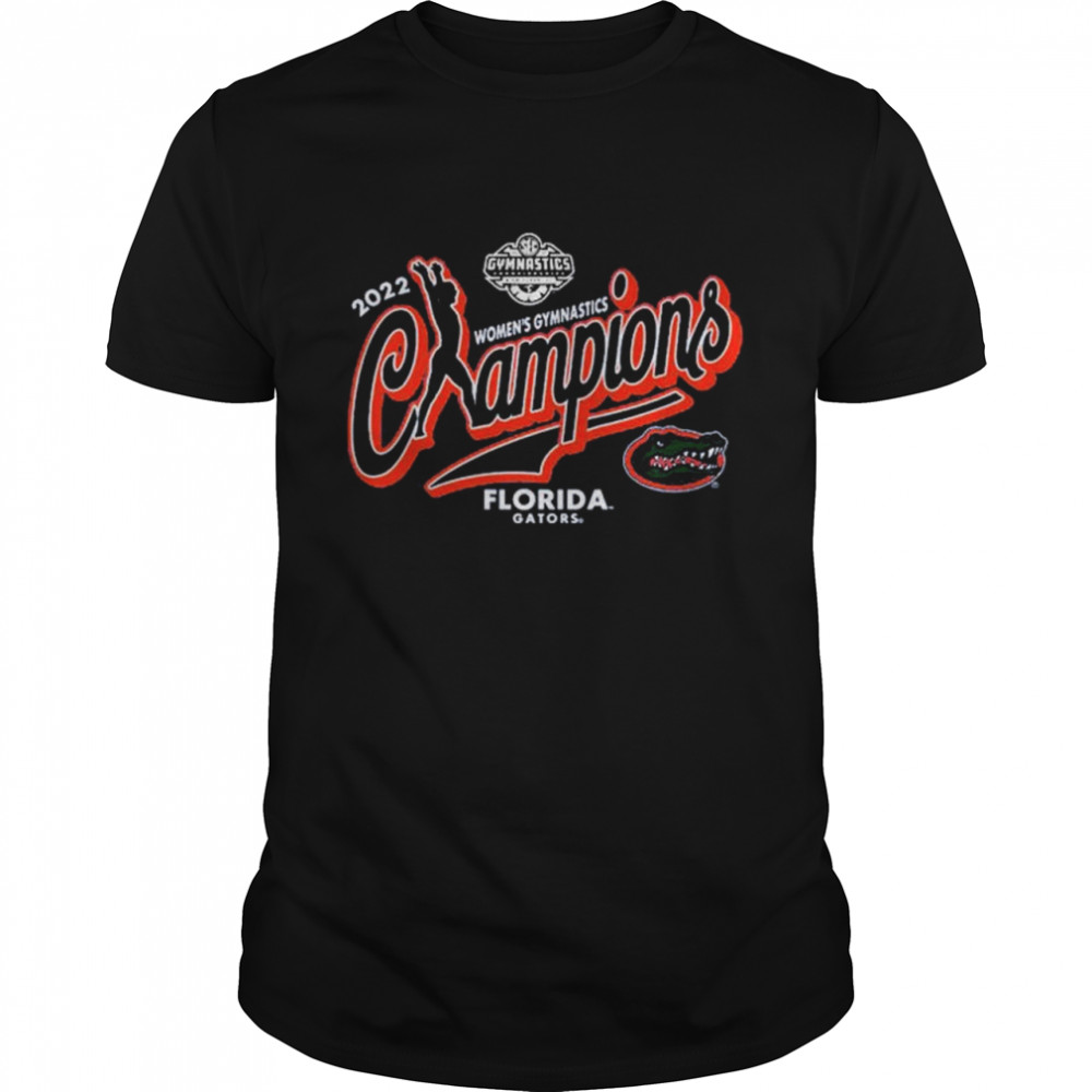 Florida Gators Blue 84 2022 SEC Women’s Gymnastics Conference Champions Event T-Shirt