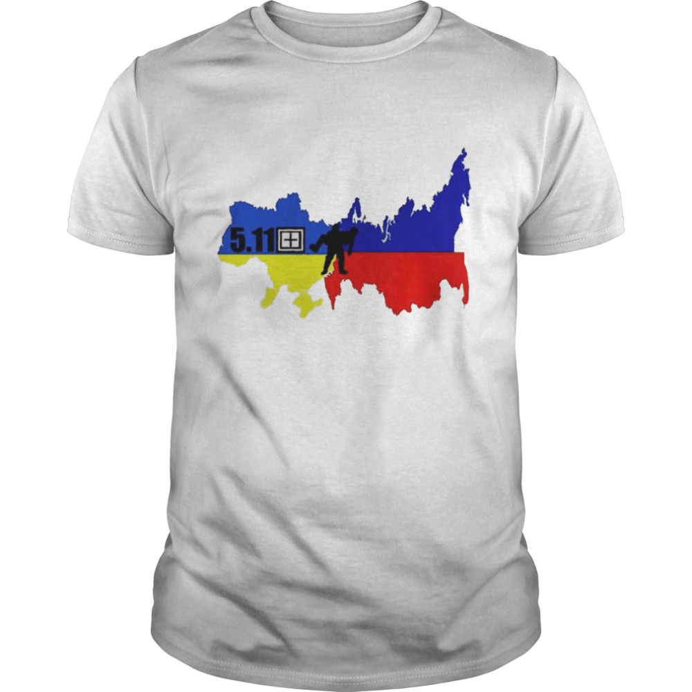 I stand with Ukraine 5.11 shirt
