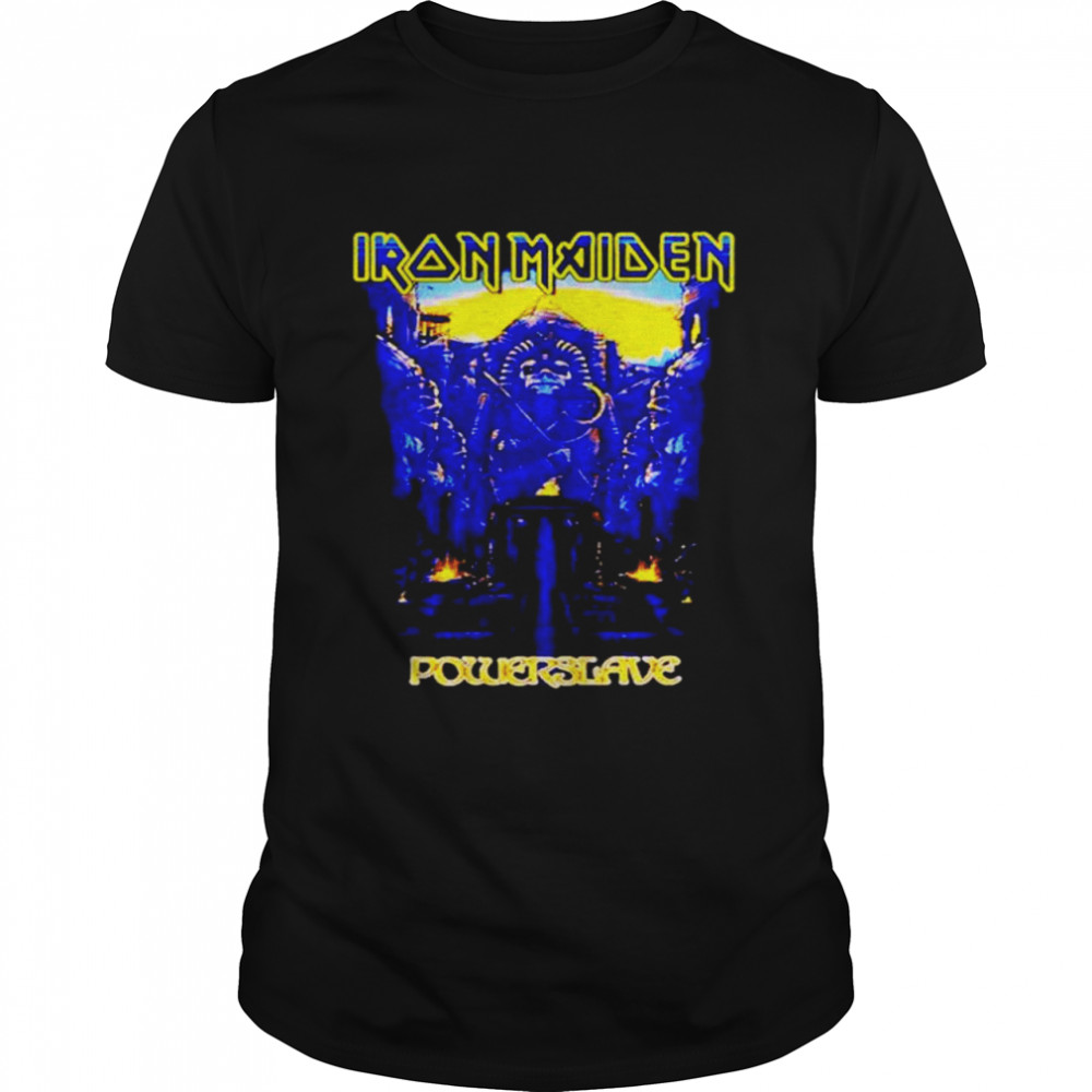 Iron Maiden Dark Ink Powerslaves shirt