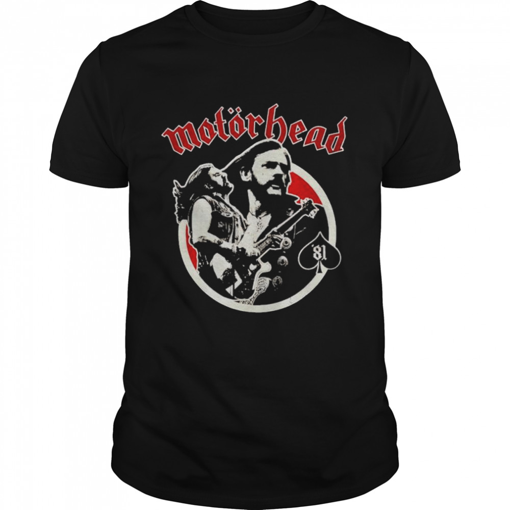 Motörhead Lemmy ’81 Raglan baseball shirt