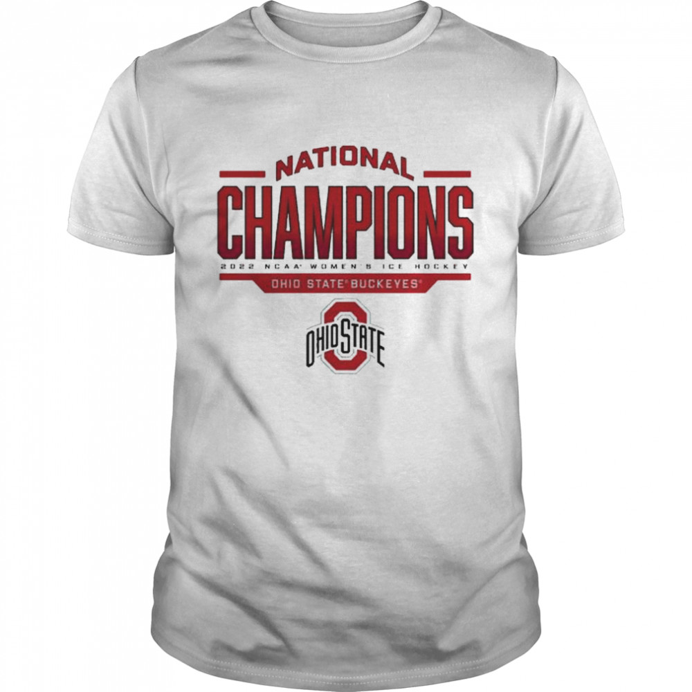 Ohio State Buckeyes 2022 NCAA Women’s Ice Hockey National Champions T-Shirt