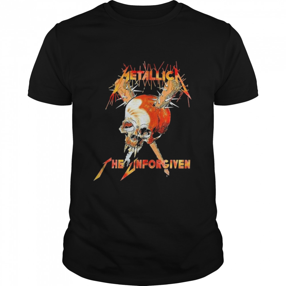 Skull Metallica The unforgiven 2022 shirt