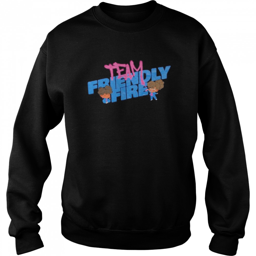 Team friendly fire shirt Unisex Sweatshirt