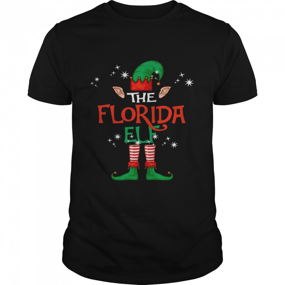 The Florida Elf Matching Family Group Christmas Xmas Shirt