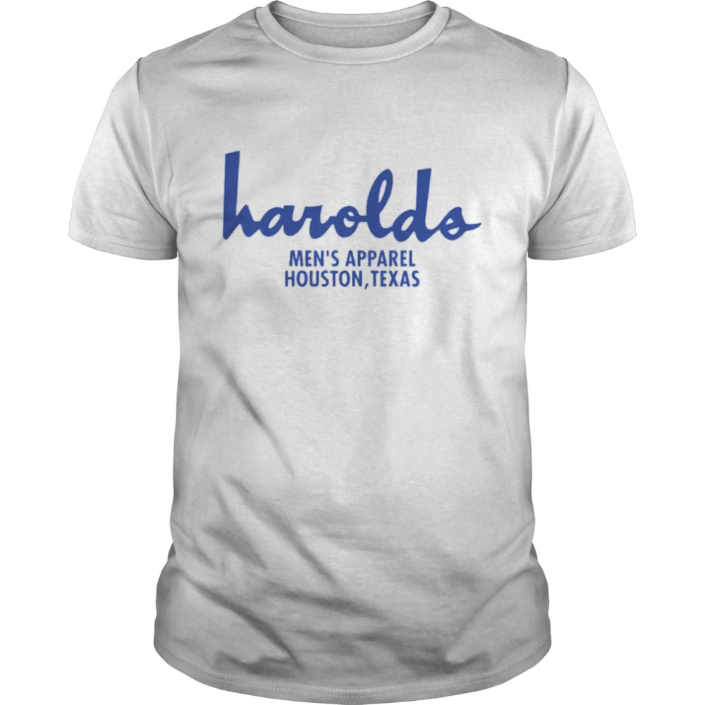 Earl Campbell Harold Men’s Apparel Houston Texas shirt