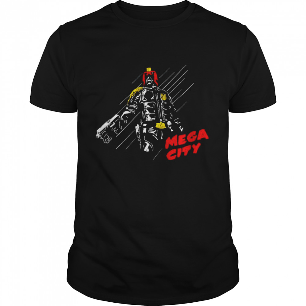 Judge Dredd mega city shirt