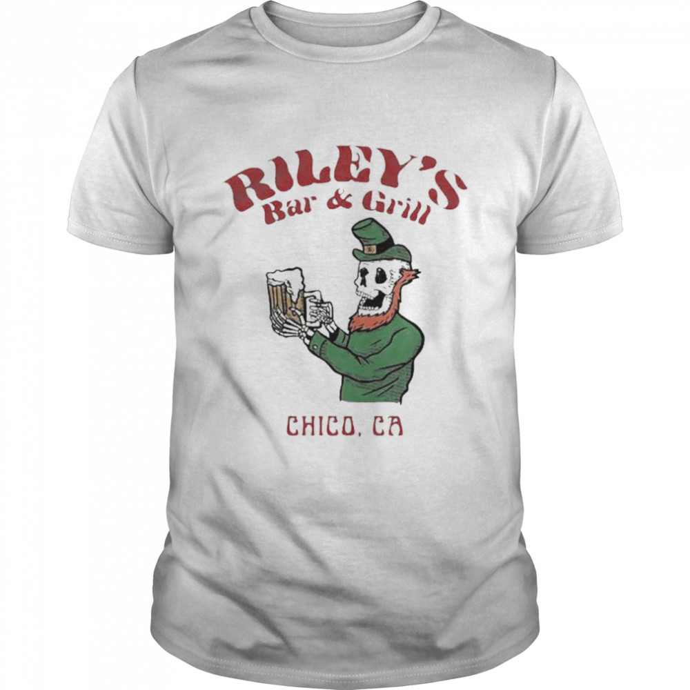 Mens Rileys bar and grill Chico CA shirt