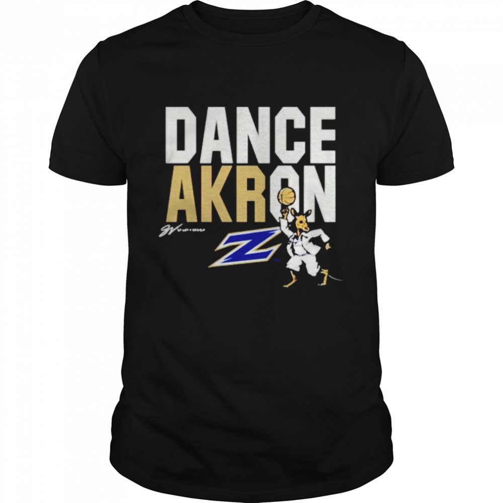 Akron Zips dance akron shirt