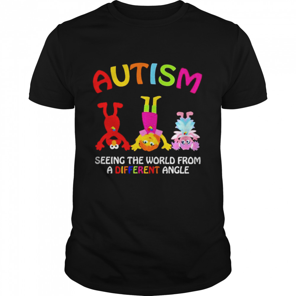 Autism Elmo’s World seeing the world from a different angle shirt