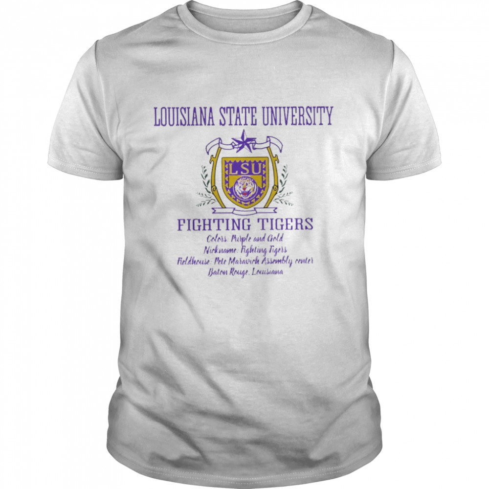 Barstoolsports Louisiana State University Fighting Tigers Shirt