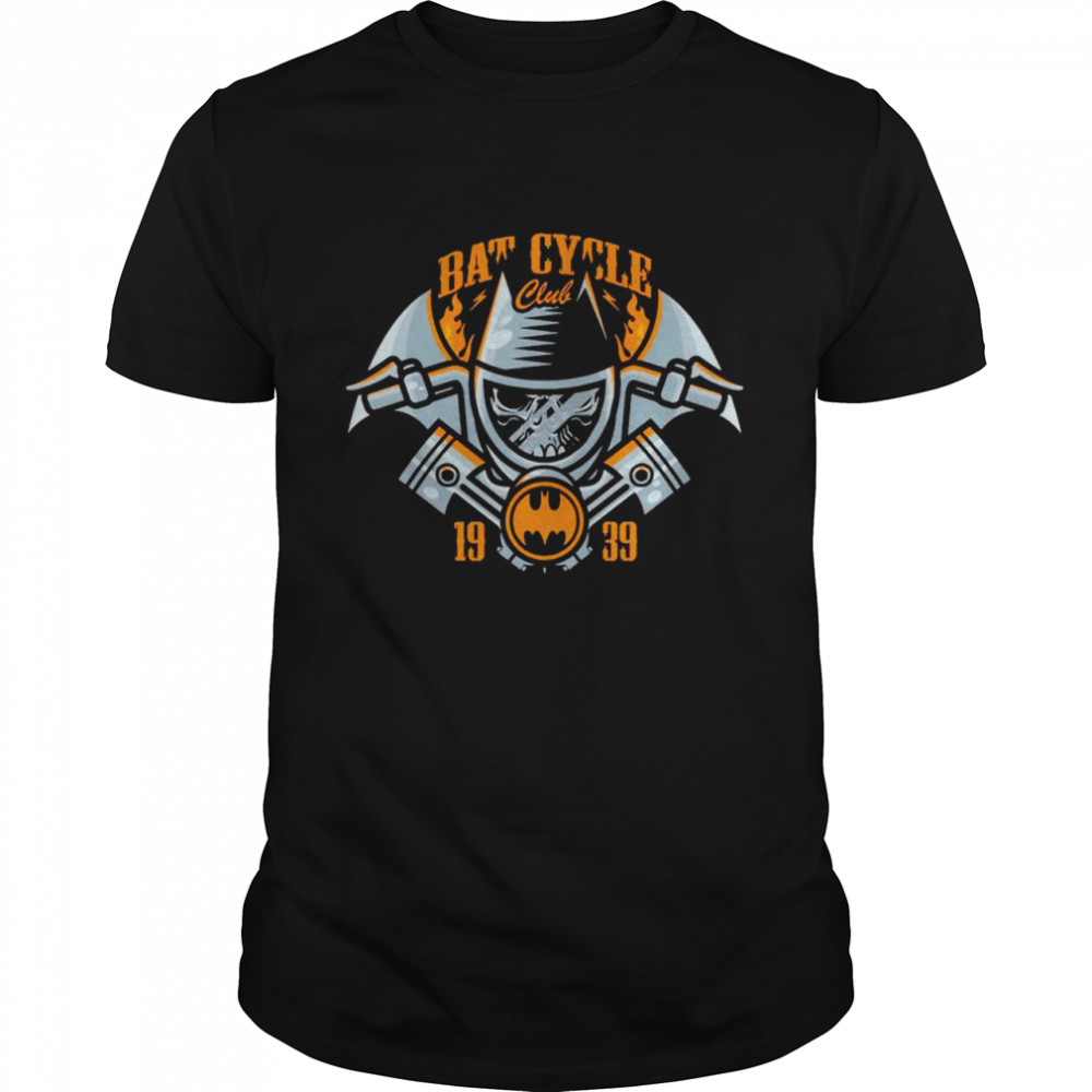 Batman bat cucle club 1939 shirt