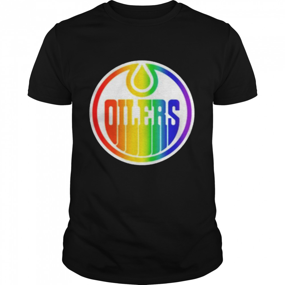 Edmonton Oilers Pride Logo T-Shirt