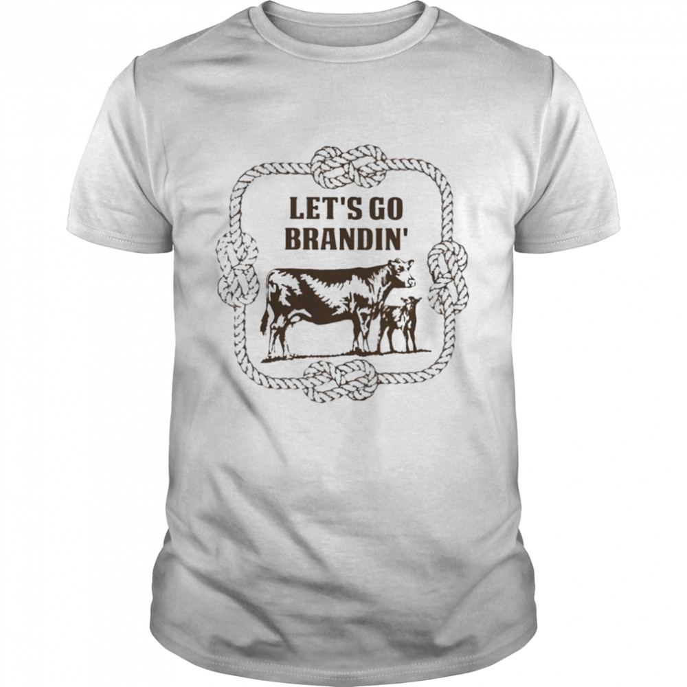 Milk Cow Farmer Anti Liberal Lets Go Brandin shirt