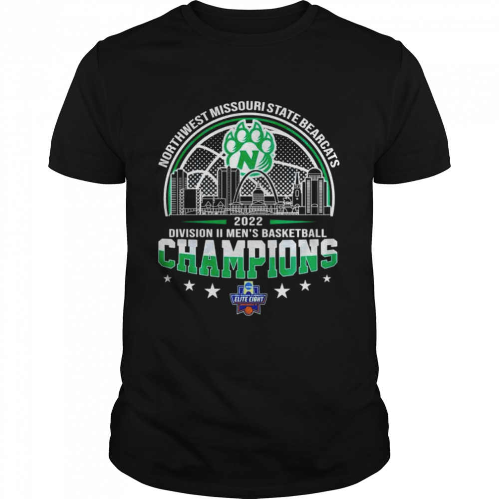 Northwest Missouri State Bearcats 2022 NCAA Division II Men’s Basketball Champions T-shirt