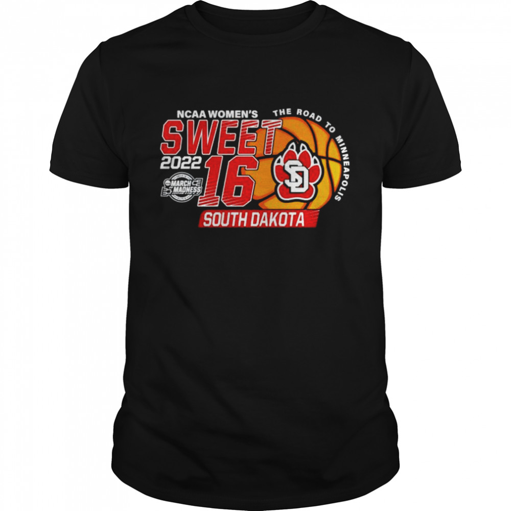 South Dakota Coyotes Ncaa Women’s Basketball Sweet 16 shirt