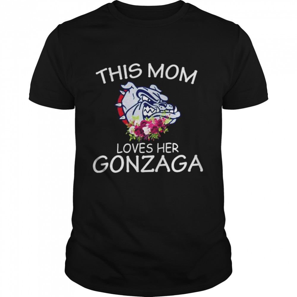 This mom loves her Gonzaga shirt