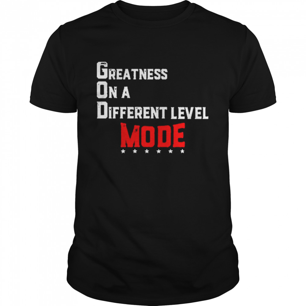 Wwe roman reigns greatness on a different level mode shirt