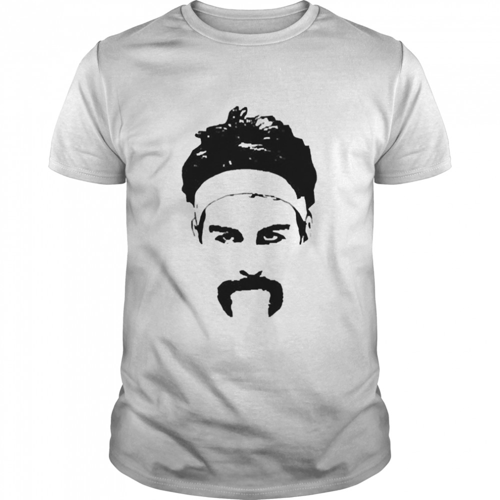 drew Timme Mustache Big Head Silhouette Gonzaga Fan Shirt