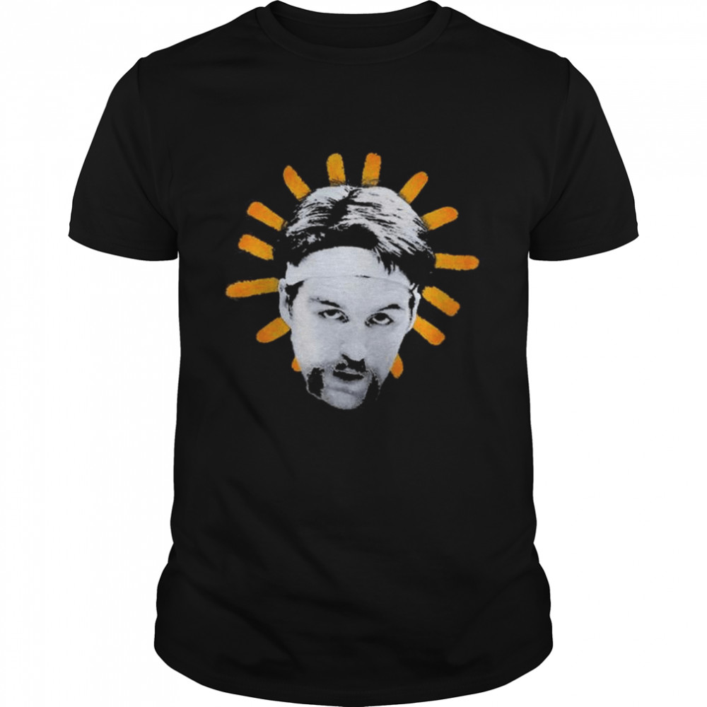 Drew Timme Mustache Silhouette Gonzaga T-Shirt