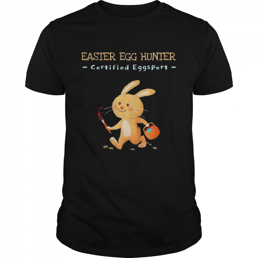 Easter Egg Hunter Certified Eggspert Shirt