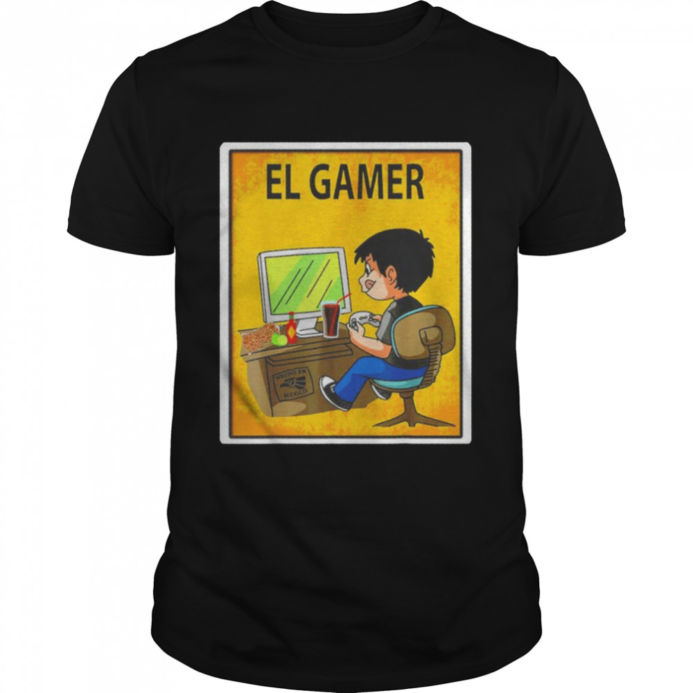 El Gamer tarot card shirt