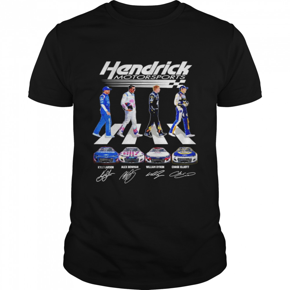 Hendrick Motorsports Abbey Road Signatures shirt