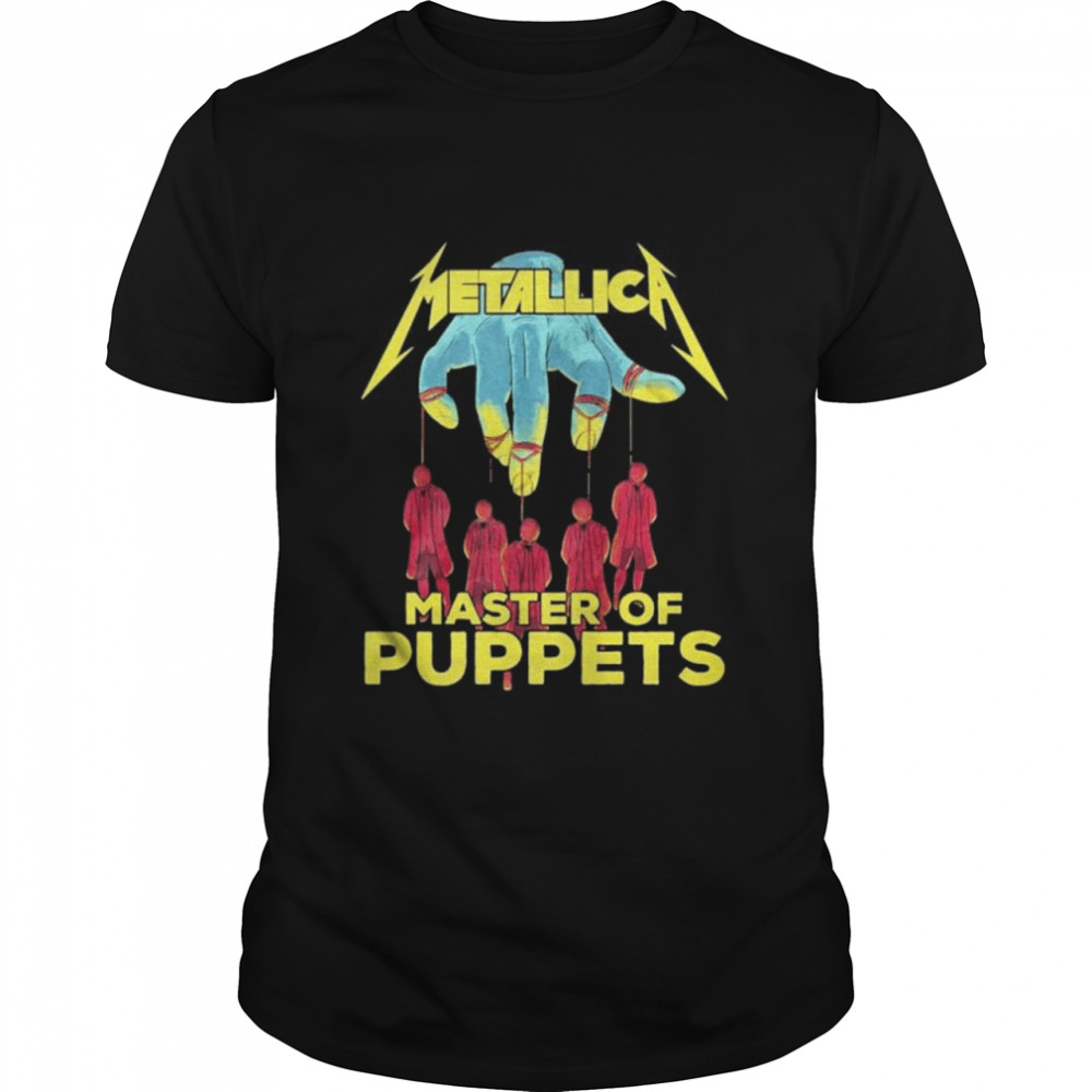 Metallica master of puppets shirt