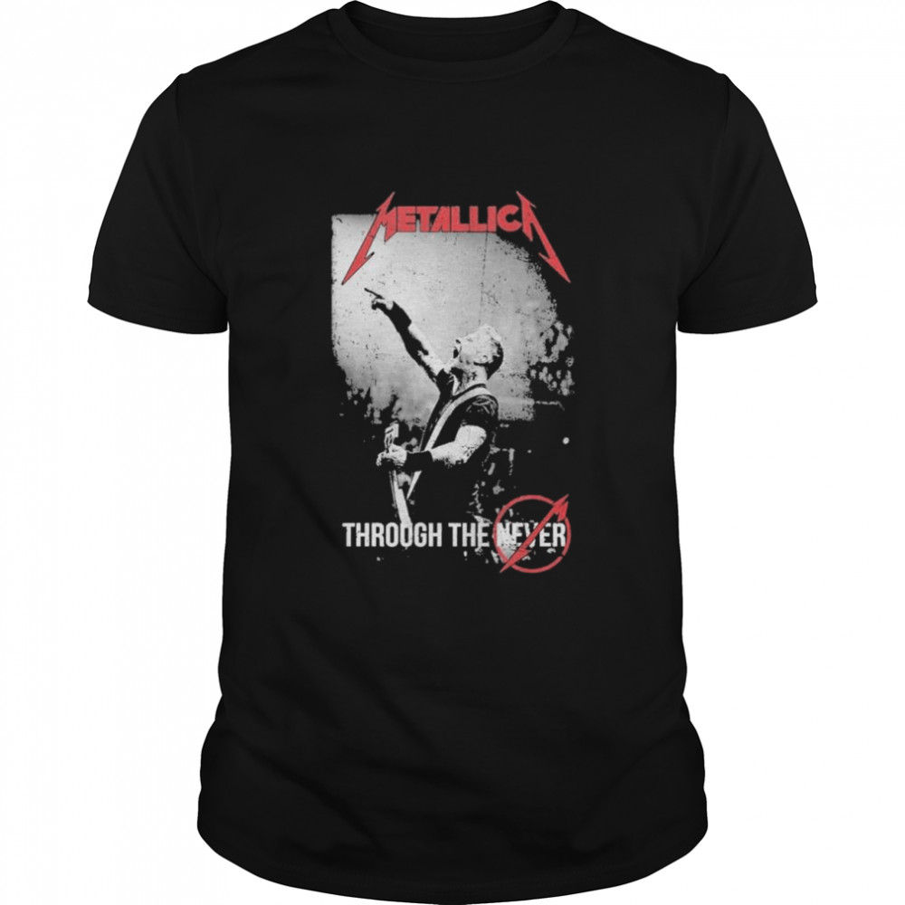 Metallica through the never shirt