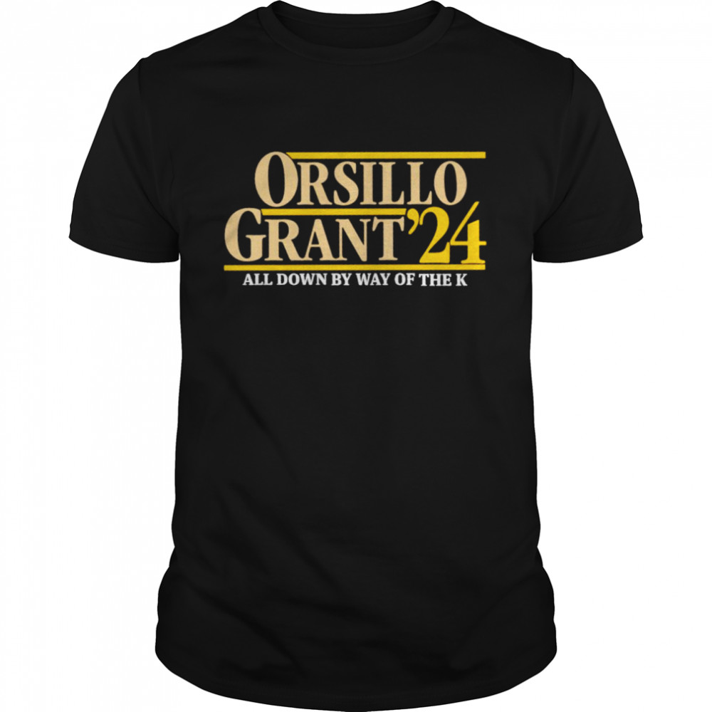 Orsillo Grant 24 all down by way of the K shirt