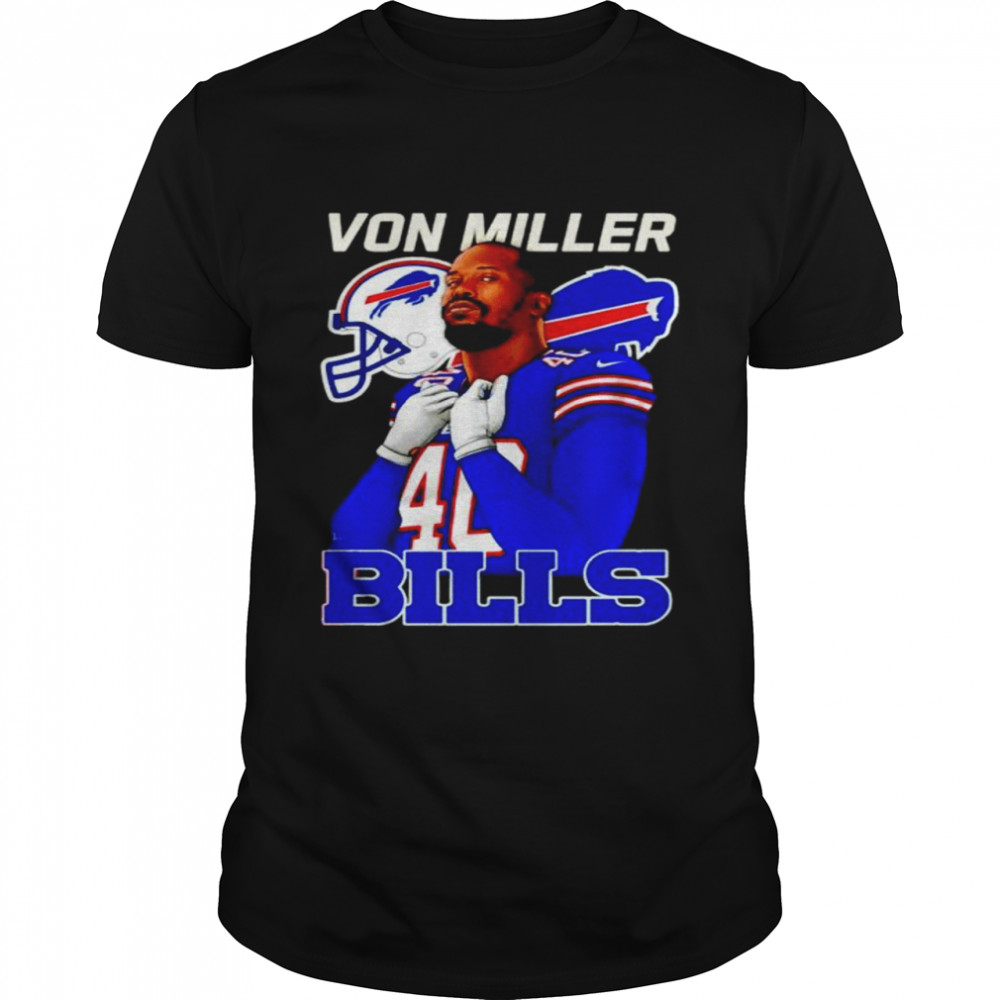 Von Miller Buffalo Bills Trading 2022 T-shirt