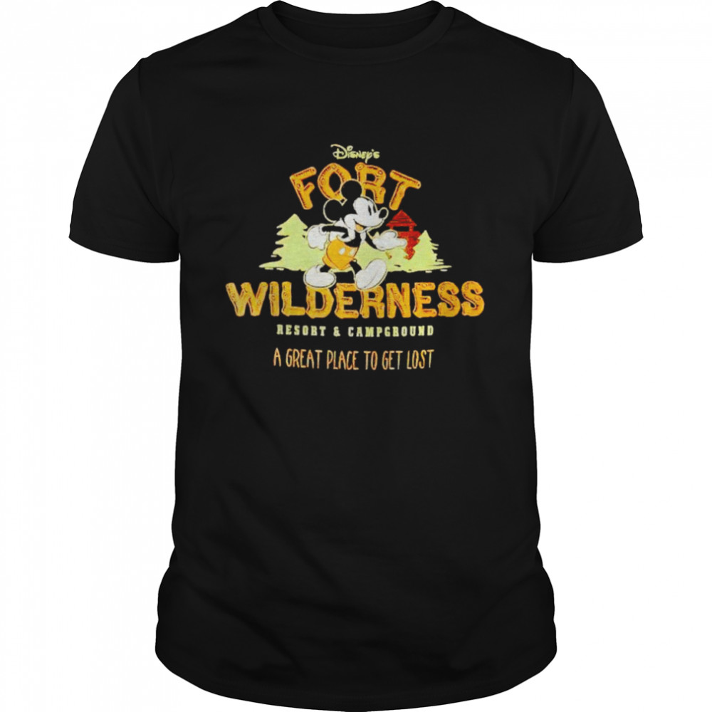 Disney’s Mickey fort wilderness resort and campground shirt