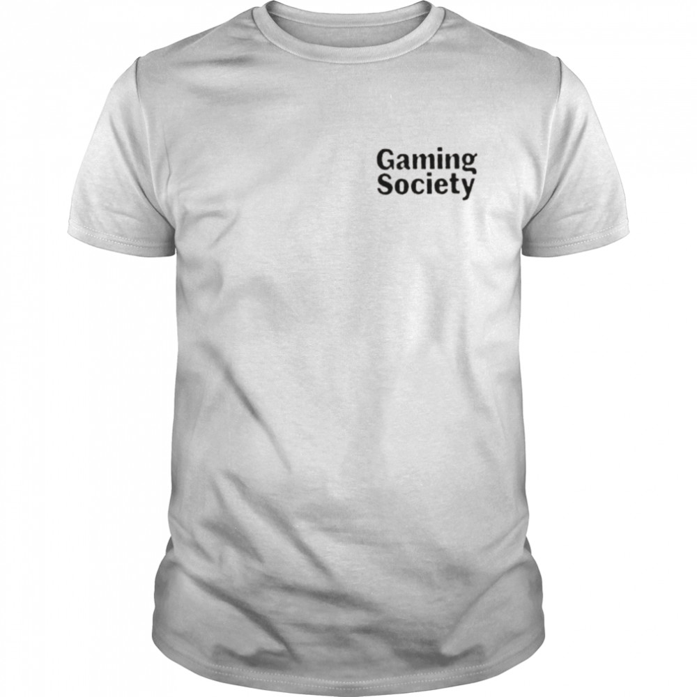 Gaming society logo shirt