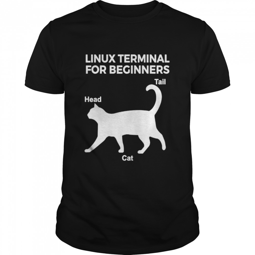 Linux Terminal for beginners shirt