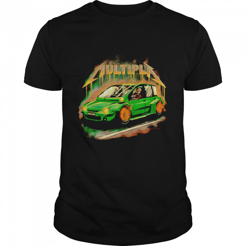 Metal Fiat Multipla shirt