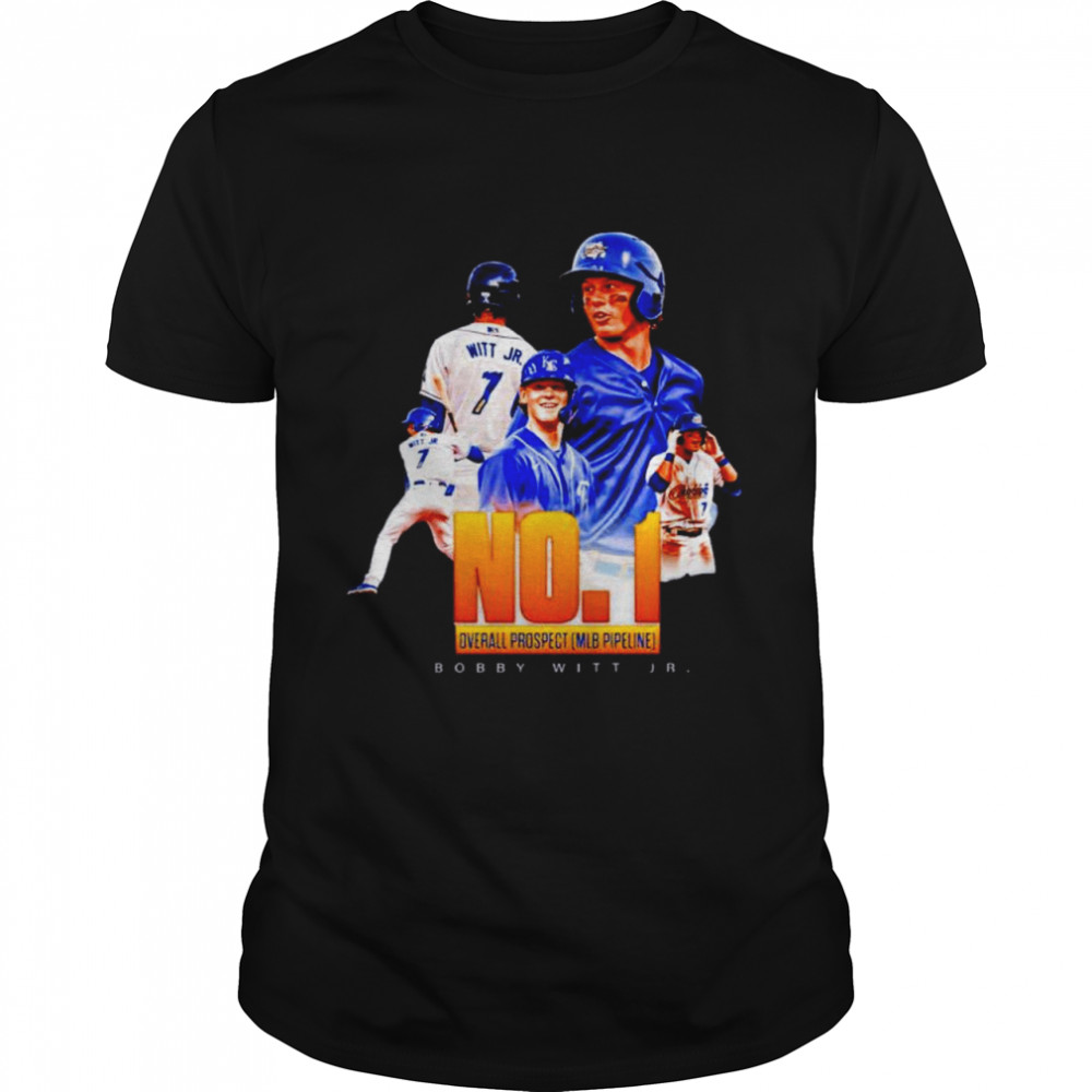 NO 1 Overall Prospect Bobby Witt JR Kansas City Royals shirt