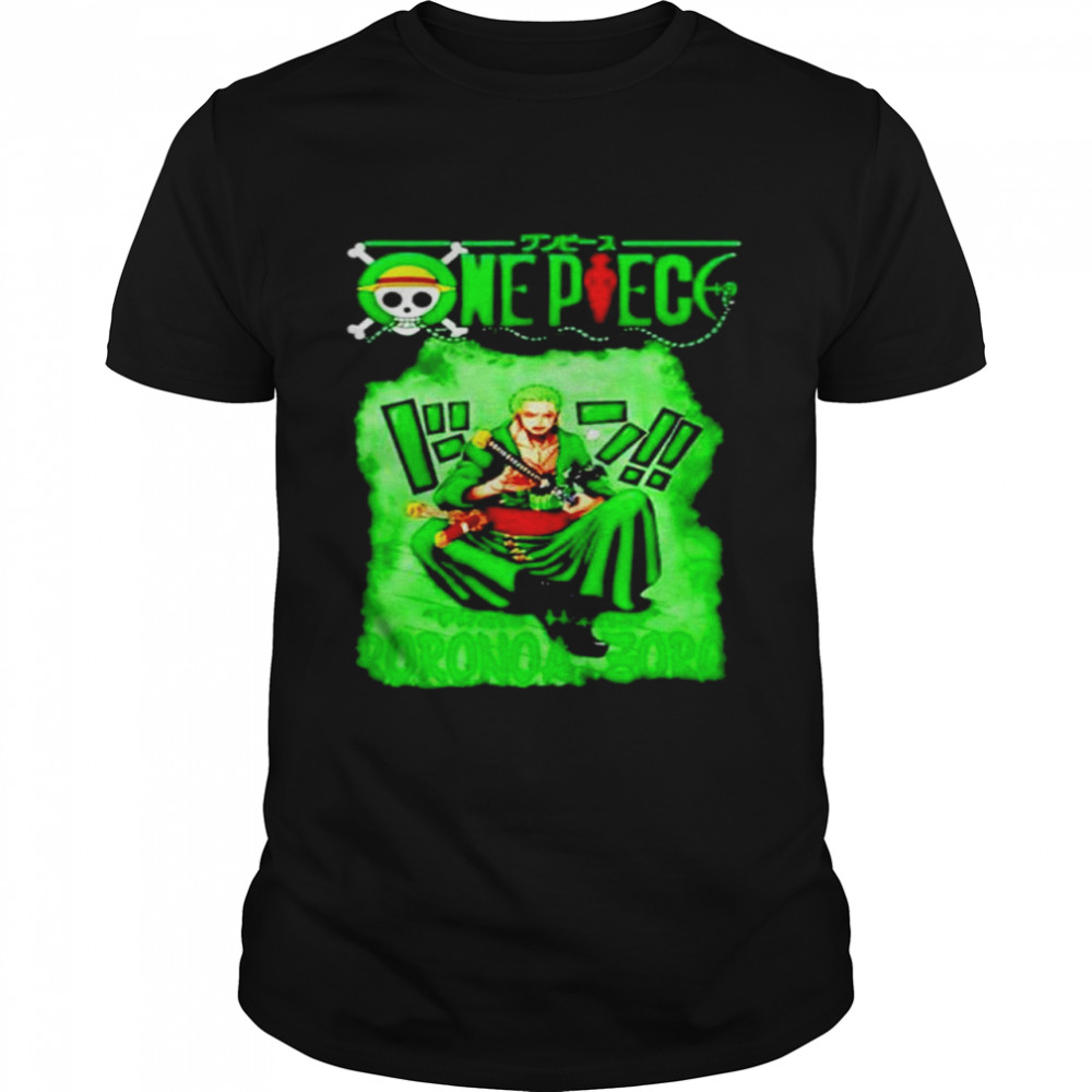 One Piece Pirate Hunter Roronoa Zoro T-shirt