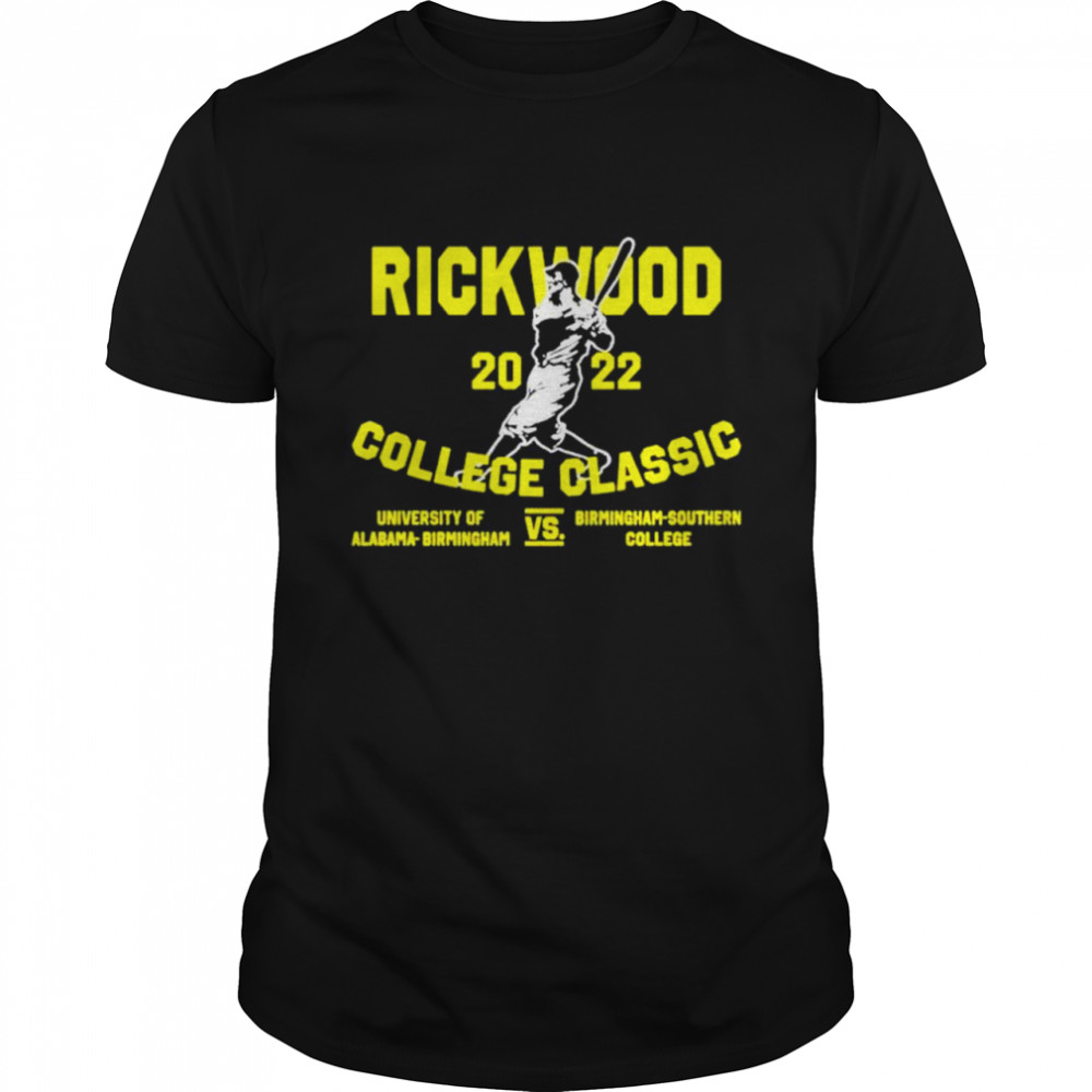 Rickwood 2022 College Classic University Of Alabama Birmingham vs Birmingham Southern College shirt