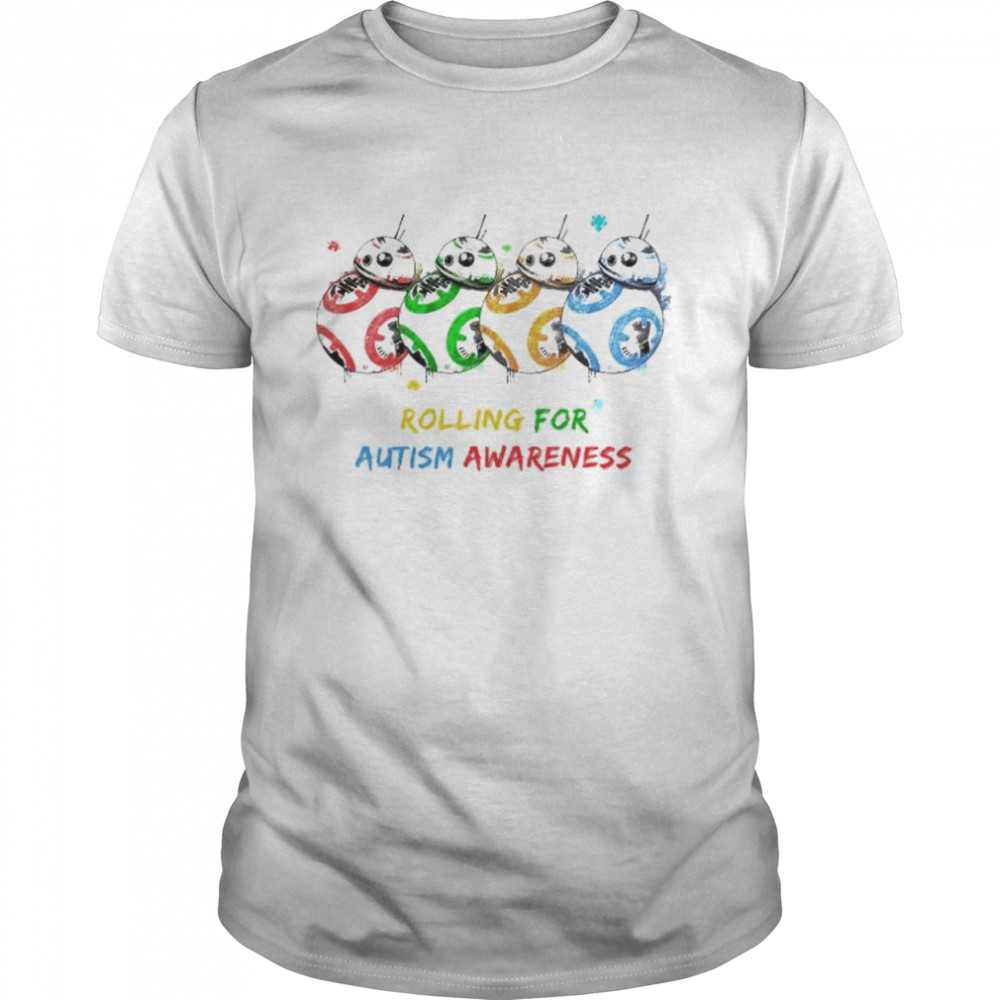 Rolling for autism awareness shirt