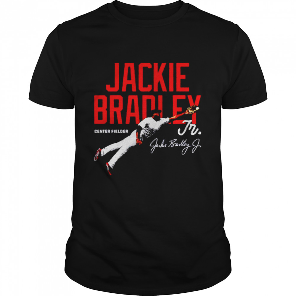 Boston Red Sox Jackie Bradley Jr. diving catch signature shirt