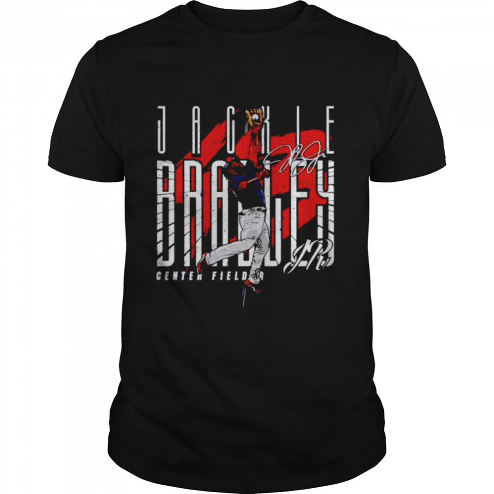 Boston Red Sox Jackie Bradley Jr. leaping catch signature shirt