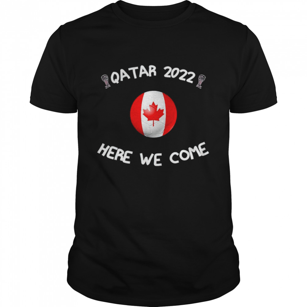 Canadian National Football Team Lover Road to Qatar 2022 shirt