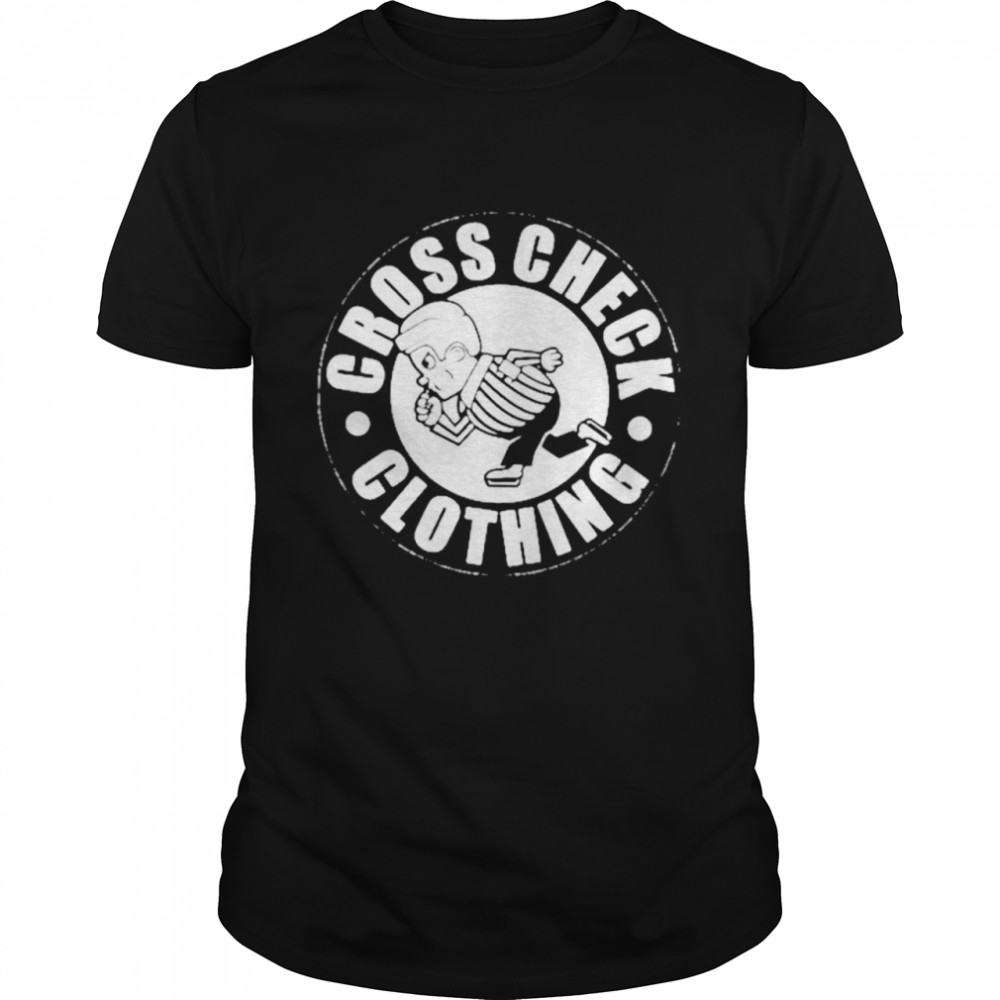 Cross check clothing logo shirt