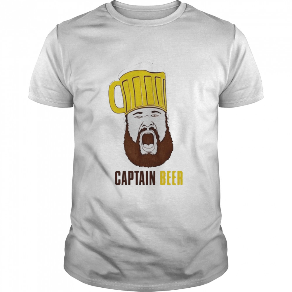 Dominic Grecco Bonnies Fan Captain Beer Logo shirt