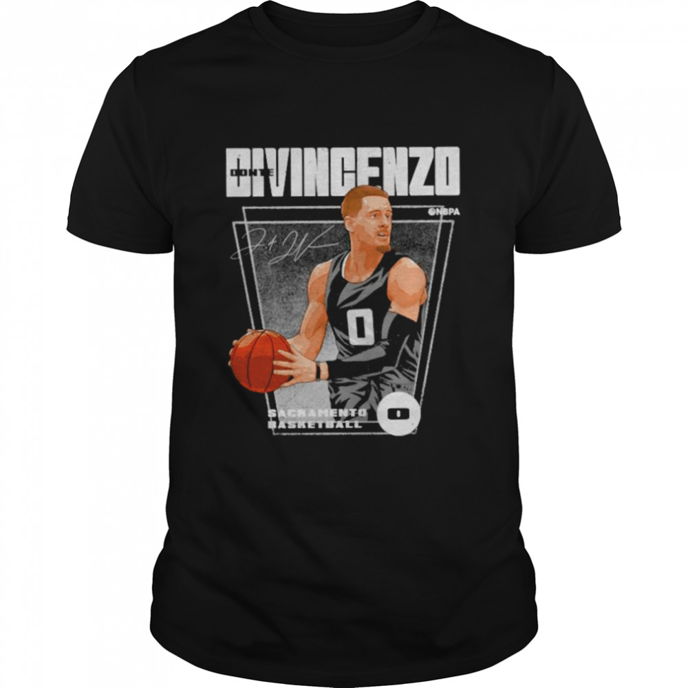 Donte DiVincenzo Sacramento Kings premier signature shirt