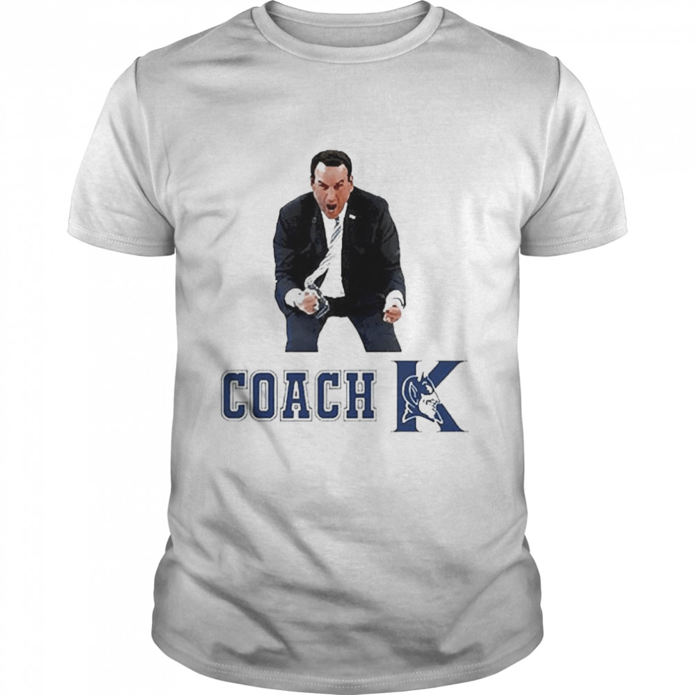 duke Blue Devils Basketball Coach K The Goat Shirt