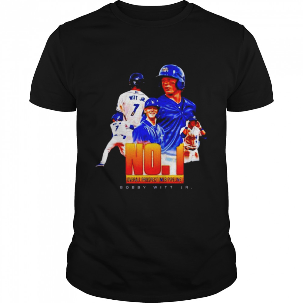 No 1 Overall Prospect Bobby Witt Jr Kansas City Royals T-Shirt