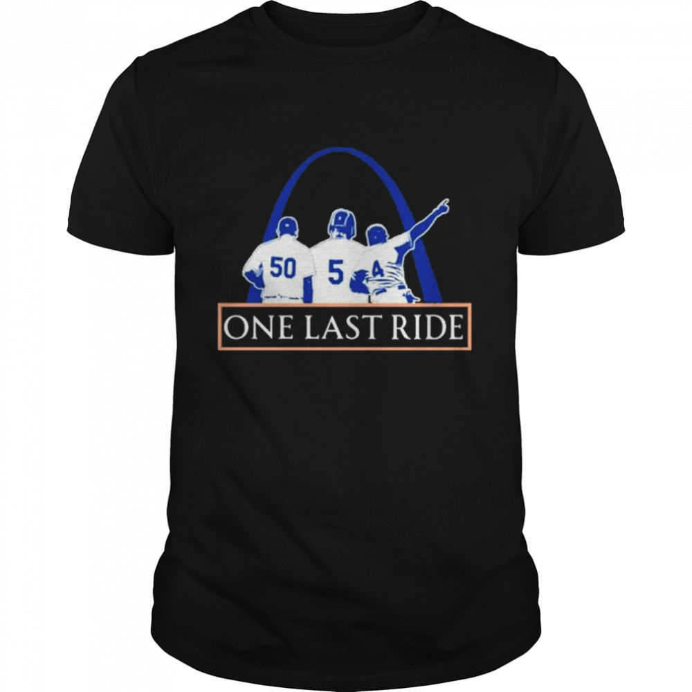 One Last Ride St. Louis Stlcards 2022 shirt