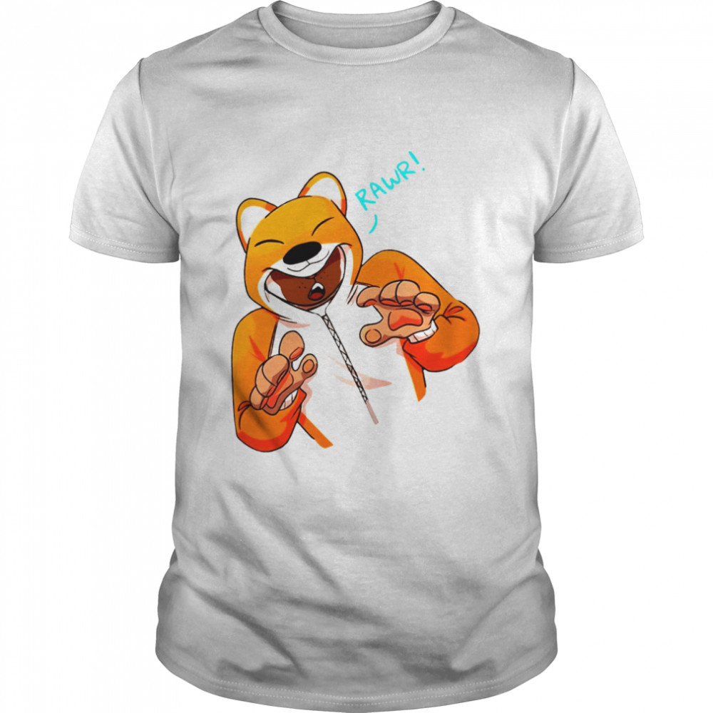 Rawr fox monster zack shirt