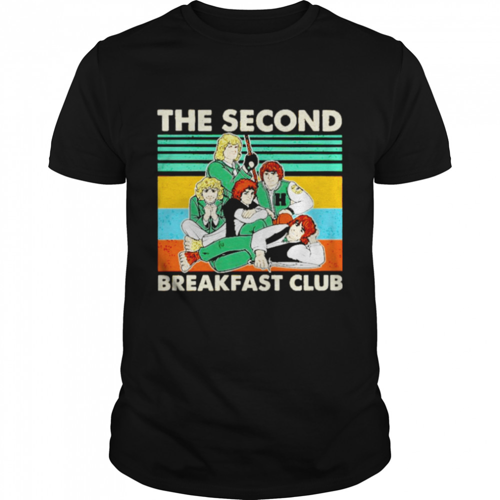 The Lord of the Rings the second breakfast club vintage shirt